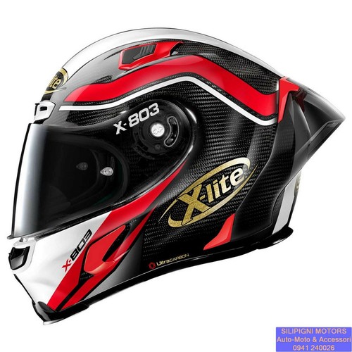 CASCO X-LITE X-803 RS ULTRA CARBON 50th ANNIVERSARY 62 CARBON+VISIERA DARK  GREEN | eBay