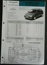 Revue technique Citroen SAXO