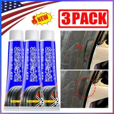 50ml Tire Patch Plug Sidewall Repair Glue For Side Bonding Or Tire Leakage On-US