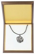 Dogue de Bordeaux, Dogue De Bordeaux I - Collar IN Geschenkbox, Silver Plated