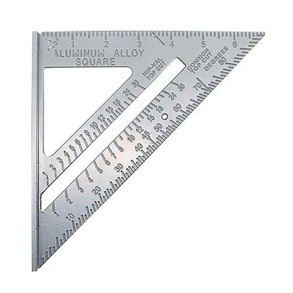 US 7-inch Measuring Triangular Ruler, Speed Square Layout Tool ...