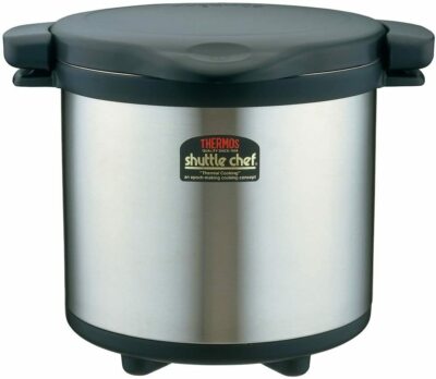 Thermoskanne Vakuum Isolierung Kocher Shuttle Chef 8,0L Schwarz KPS-8001 BK