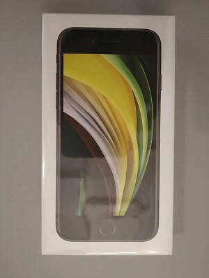 Brand New Cricket Wireless Apple iPhone SE (2nd Generation - 2020), 64GB, Black
