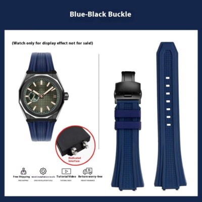 For ZENITH DEFY SKYLINE 06.9300.3620 03.9320.3620 FKM Watchband