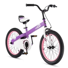 RoyalBaby Cubetube Honey 18" Bicycle w/Kickstand & Reflectors, Purple (Open Box)