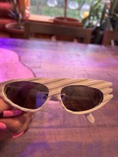 Retro Punk Devo White Sunglasses