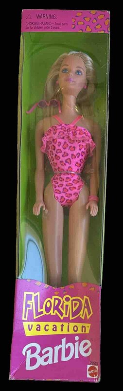 Florida Vacation Barbie 1998 Doll NRFB, FAST SHIPPING & RELIABLE PACKAGING!