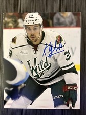 KURTIS GABRIEL MINNESOTA WILD NHL HOCKEY Signed Autographed 8x10 Photo A