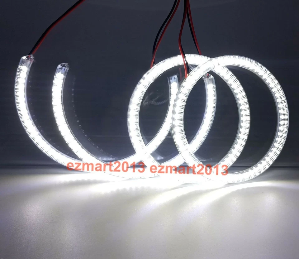 Anillos halo LED para BMW X1 E84 2010-2014 faro halógeno SMD lámpara ojo de ángel DRL Foto 2 de 4