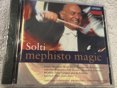 Sir Georg Solti : MEPHISTO MAGIC NEW CD - Chicago Symphony Orchestra - C10