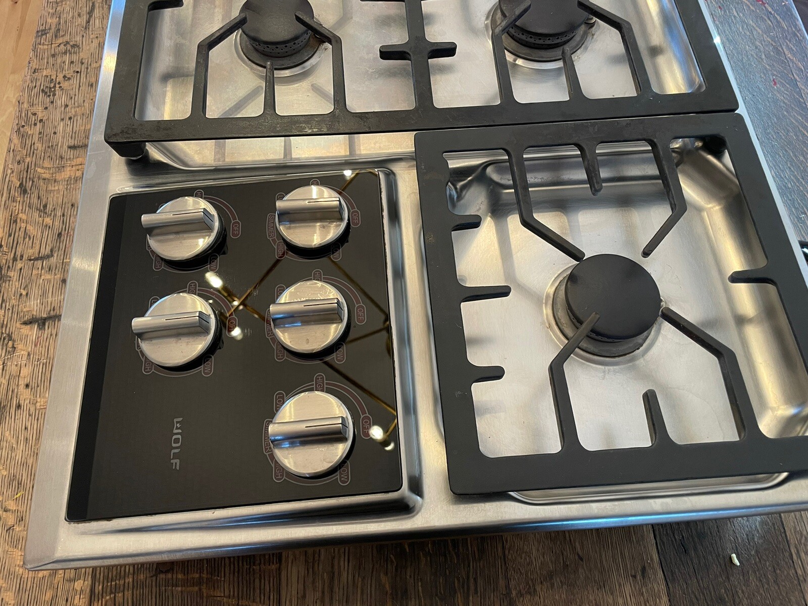 WOLF CT36G/S 36" GAS COOK TOP, 5 BURNERS STAINLESS RANGE eBay