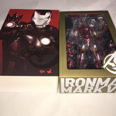 NEW Hot Toys Iron Man Mark 7 VII Movie Masterpiece 1/6 Figure