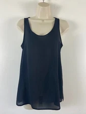 Primark UK size 10 women's black polyester vest top