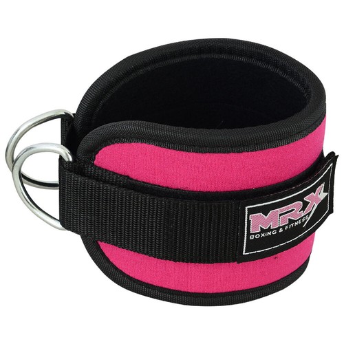 Ankle D Ring Strap Thigh Pulley for Weight Lifting Padded Anklet Cuff Gym Straps - Picture 18 of 24