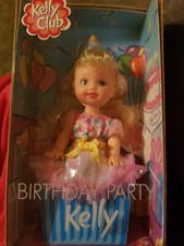 New Kelly Club Doll Vintage 2001 Birthday Party Kelly Cupcake Barbie Mattel