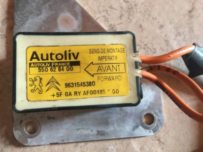 Calculateur Airbag Autoliv 550628400 - Boîtier Pour Peugeot/Citroën Berlingo Partner 1, Ref 9631545380