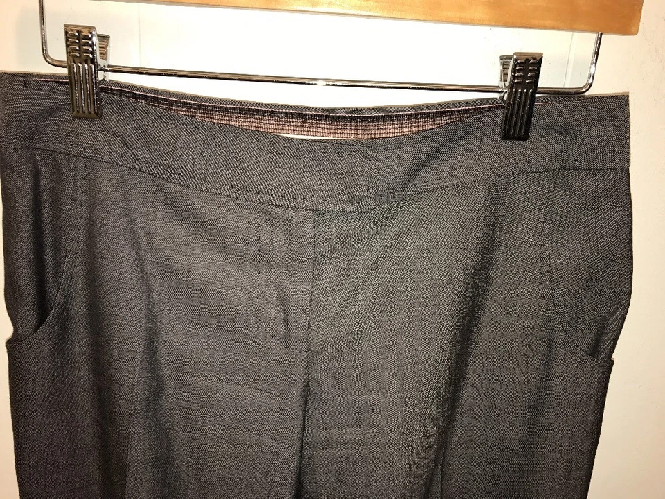 Traje Blazer Pantalón Stella McCartney Para Mujer Gris Un Botón 38/2 Foto 3 de 4