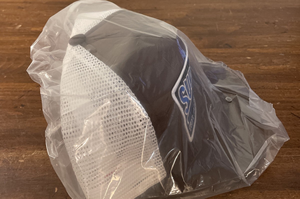 SUPREME ILLEST MESH BACK 5-PANEL BROWN HAT OS/ SS22 WEEK 1