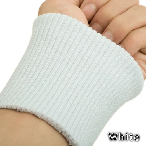 Cotton Thick Stretch Knit Sweater Arms Cuff Leg Rib Jersey Ribbed Trim Fabric - Picture 31 of 60