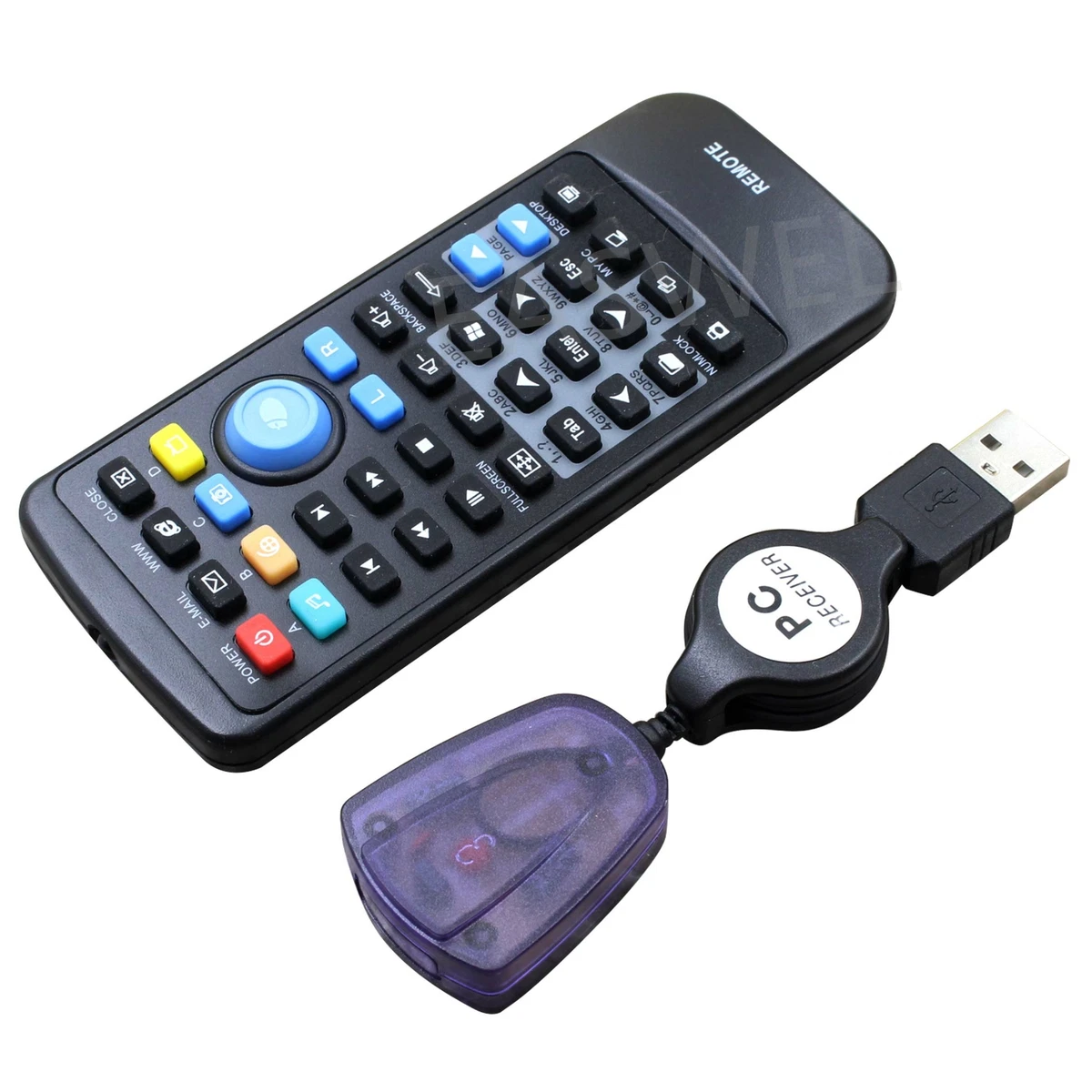 USB PC Wireless Remote Control DVD TV Computer Laptop Media Center Controller