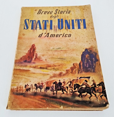 Buch Kurzgeschichte der Vereinigten Staaten von Amerika Vintage alter Aufsatz 1952