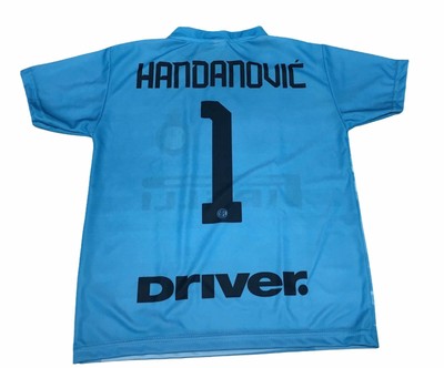 MAGLIA INTER FC HANDANOVIC PORTIERE UFFICIALE AUTORIZZATA 2019/2020  OLOGRAMMA | eBay
