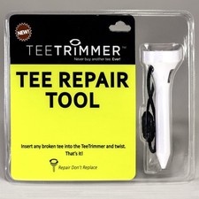 TeeTrimmer Broken Golf Tee Solution Tee Repair Tool Sharpens Broken Wood ...