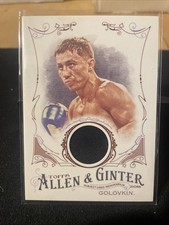 2016 Topps Allen & Ginter GENNADY GOLOVKIN Relic Card - Boxer/Boxing