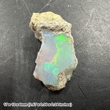 Ethiopian Opal Natural Opal Mineral Specimen Ethiopia Play of Colour Collector