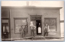 K22/ Interesting RPPC Postcard c1910 General Store Workers Occupational 292