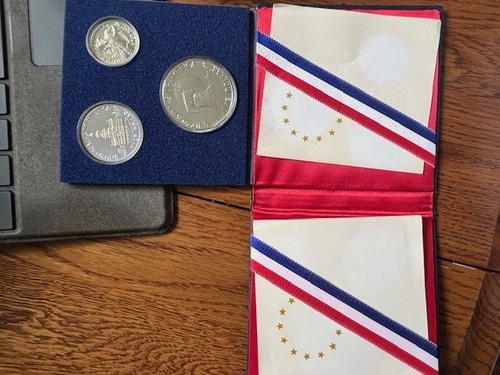 Qty 4 - 1976 Bicentennial 3 pc. Silver U.S. Proof Set - 第 3/3 張圖片