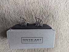 Bagpipes Cufflinks by Onyx Art Boxed CK612