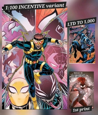  Venom Bundle  Spider-Verse vs Venomverse #2  1:100 INCENTIVE VARIANT +2