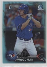 2016 Bowman Draft Chrome Draft Picks Sky Blue Refractor JB Woodman #BDC-88 0c2
