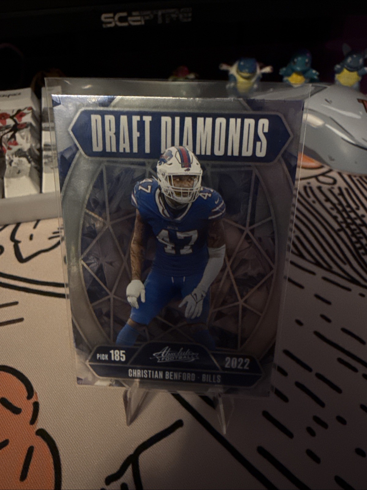 Panini Absolute 2025 - Draft Diamonds Christian Benford #DD-CBD (RC)
