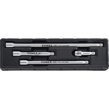 4piece 12 Drive Chrome Wobble Extension S