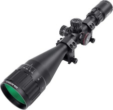 SNIPER Rifle Scope MT 6-24x50 with Red/Green/Blue Illuminated Reticle Riflescope