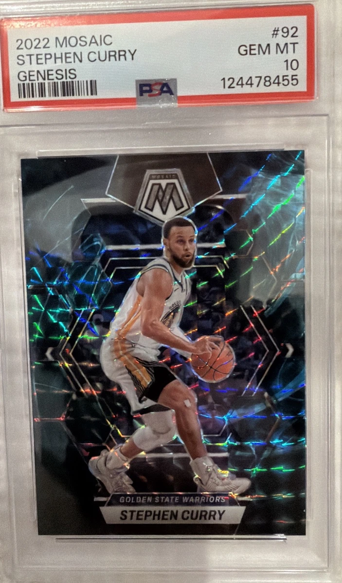 Panini Stephen Curry 10 Graded Basketball Sports Trading Cards