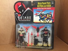 Batman The Animated Series Ninja Power Pack Batman & Robin 1994 Kenner New MIP