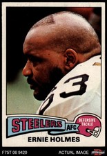 1975 Topps #328 Ernie Holmes Steelers RC Texas Southern 6.5 - EX/MT+
