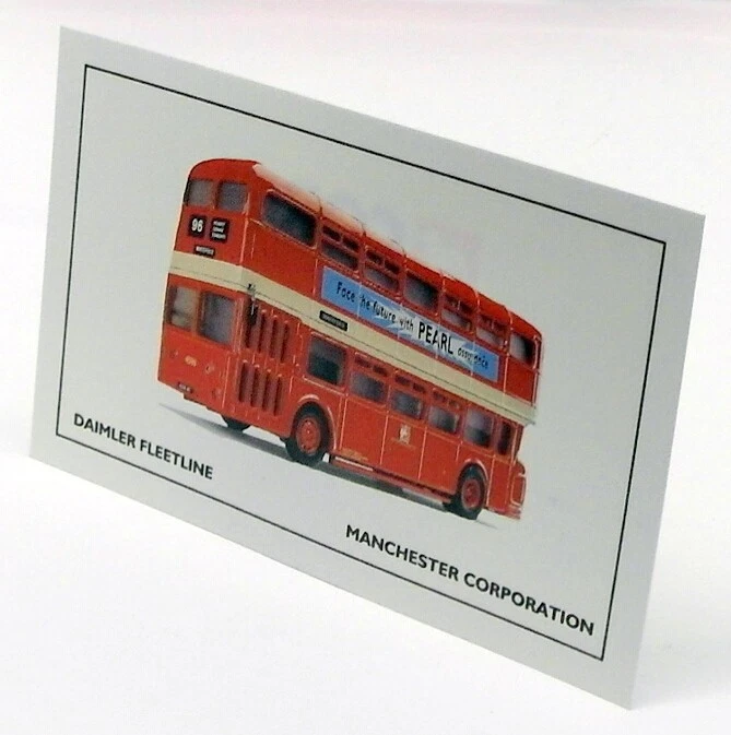 Corgi 97826 Daimler Fleetline Double Decker Bus Manchester Corporation Model - Image 4 of 4