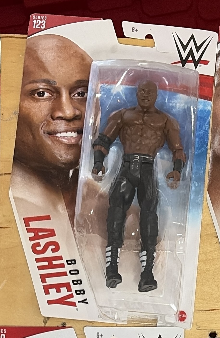 Mattel WWE Bobby Lashley Basic Series 123 Action Figure 6 Inch GTG52 New Sealed