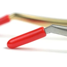 10Pcs Tweezers Cover Eyelash Grafting Rubber Cap Tweezers Case Eyelashes Tools