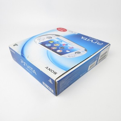 Excellent】Sony PS Vita PCH-1100 Crystal White 3G/Wi-Fi Model