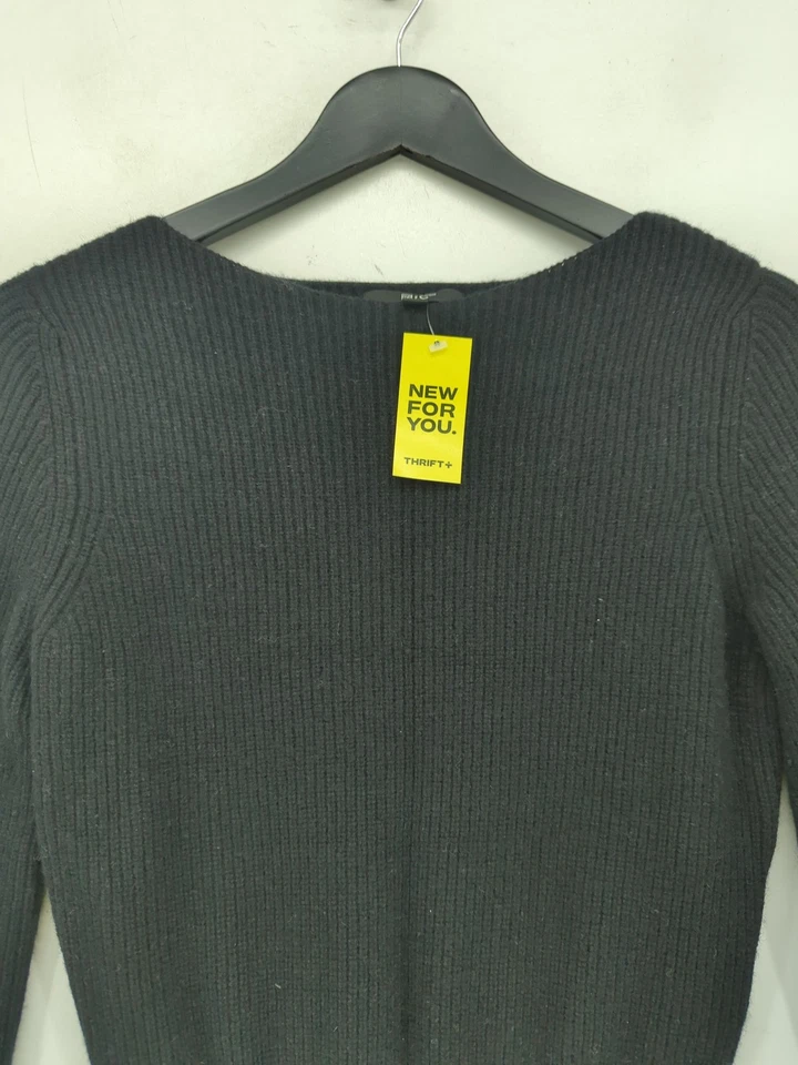 Uniqlo Jumper Maxi Dress XS in Black - Image 3 of 4