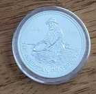 1 Oz Silver Coin 1986 Engelhard American Prospector - 1 oz .999+ Silver Round