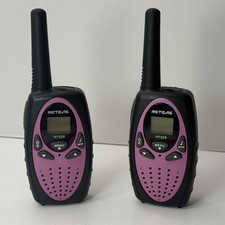 RT628 Walkie Talkies Set for Kids,Toys Gifts for 6-12 Boys Girls,Long Rang PINK