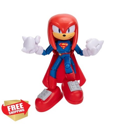 DC x Sonic Shadow Batman Tails Cyborg Knuckles Superman Figures