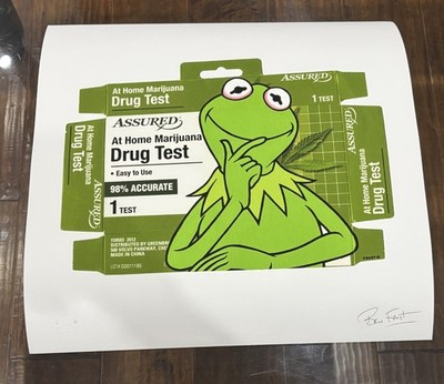 It's Not Easy Being Green- Oversized Limited Edition Print by Ben Frost /25