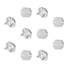 Fielect Outlet Plugs Covers Childproof EU Plug Protectors Electric Socket Cov...